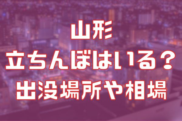 山形の立ちんぼ事情を調査